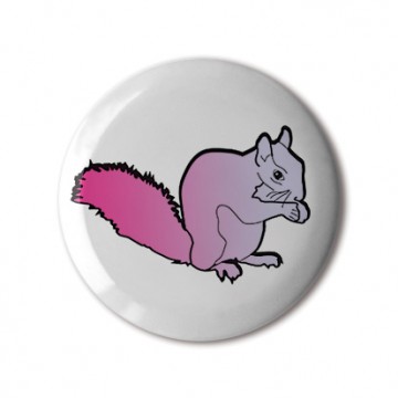 Squirrel 1 (magenta-lavender gradient, right)