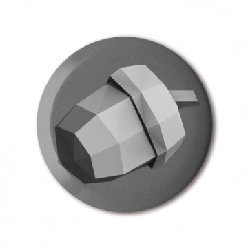 Acorn (polygon, silver)