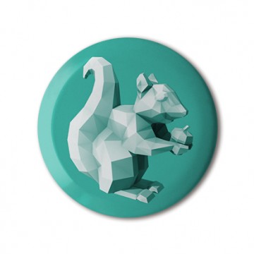 Squirrel 4 (polygon, patina, front, right)