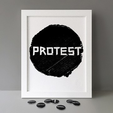 Protest print