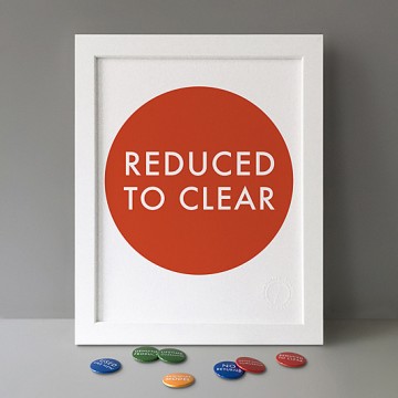 Reduced To Clear print