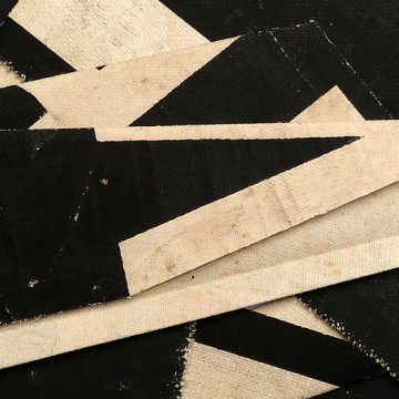 Collage Stripes print