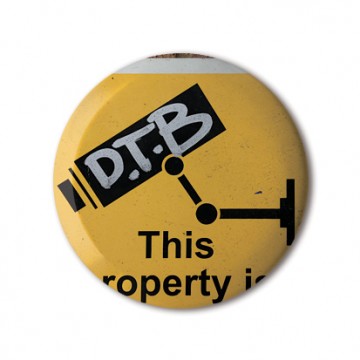 CCTV Sign 4 (tagged) print