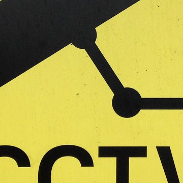 CCTV Sign 3 (yellow) print