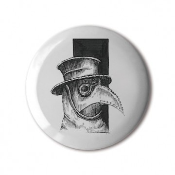 Black Death Mask Steampunk Birdy