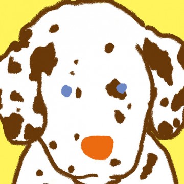 Dalmatian Puppy print