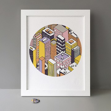 City Perspective print