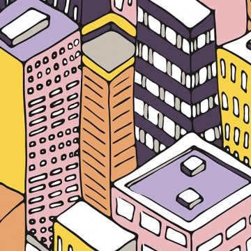 City Perspective print