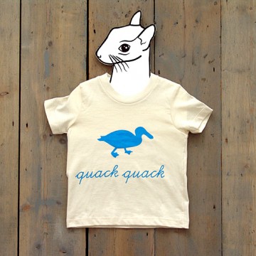 bzzzpeek.com support T-shirt, Duck (kids)