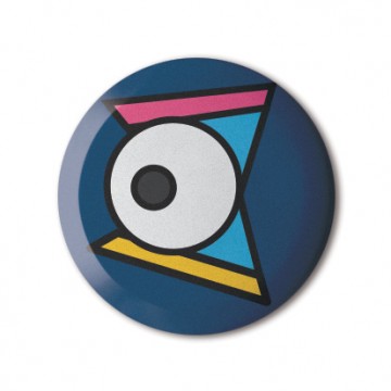 Gift Box: 4 button badges (Eye Geometry)
