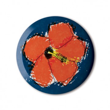 Gift Box: 4 button badges (Flower Illustrations)