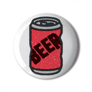 Gift Box: 3 button badges (Rock Emoji)