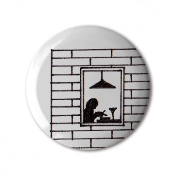 Gift Box: 4 button badges (Doodle Windows Scenes)