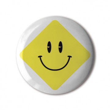 Gift Box: 4 button badges (Smilies)