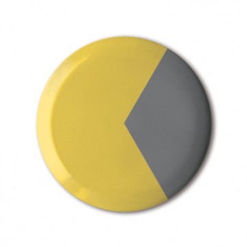 Gift Box: 4 button badges (Daily Life Pie Charts)