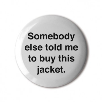 Gift Box: 4 button badges (Honestly)