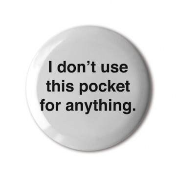 Gift Box: 4 button badges (Honestly)