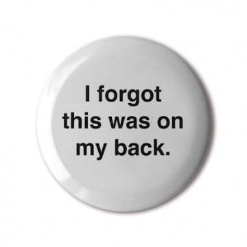 Gift Box: 4 button badges (Honestly)