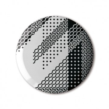 Gift Box: 4 button badges (B&W Pattern)