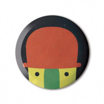 Gift Box: 4 button badges (Flower Kingdom)