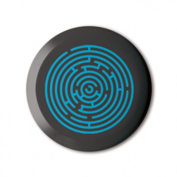 Gift Box: 4 button badges (Love Maze)