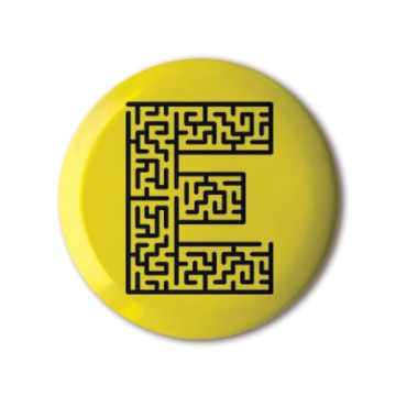 Gift Box: 4 button badges (Love Maze)