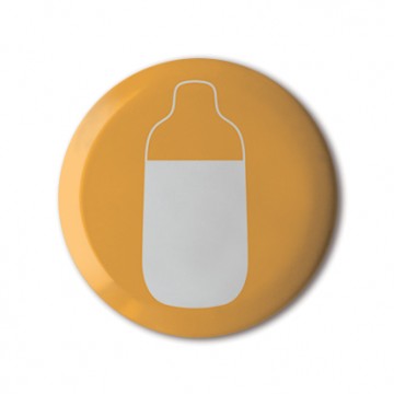 Gift Box: 4 button badges (Minimal Doodles)