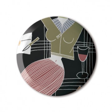 Gift Box: 4 button badges (Picnic)