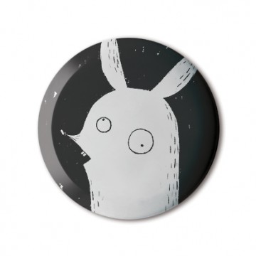 Gift Box: 4 button badges (Bunnies)