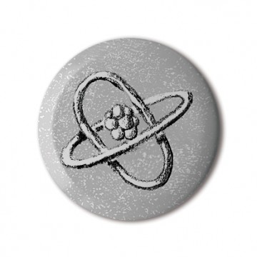 Gift Box: 4 button badges (Atoms)