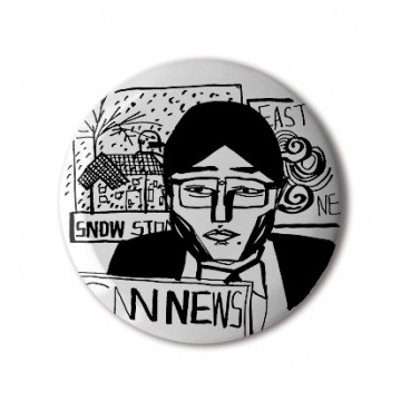 Gift Box: 4 button badges (Homesick)