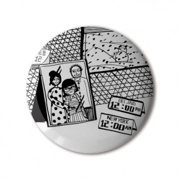 Gift Box: 4 button badges (Homesick)