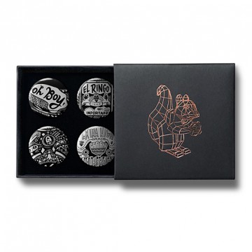 Gift Box: 4 button badges (Spirits)