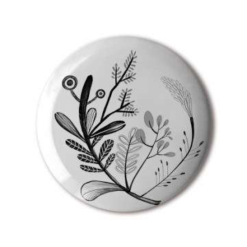 Gift Box: 4 button badges (Plants)