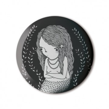 Gift Box: 4 button badges (Mermaids)