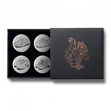 Gift Box: 4 button badges (Owen's AFOMFS)