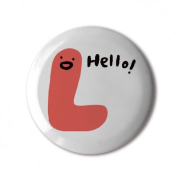 Gift Box: 3 button badges (Cute Animals)