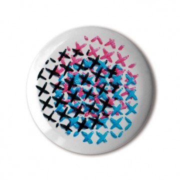 Gift Box: 4 button badges (CMYK Stitches)