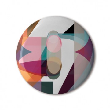 Gift Box: 4 button badges (Futura Layers)