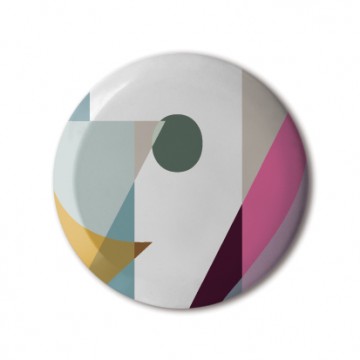 Gift Box: 4 button badges (Futura Layers)