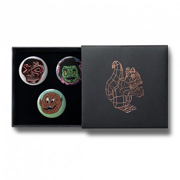 Gift Box: 3 button badges (Halloween)