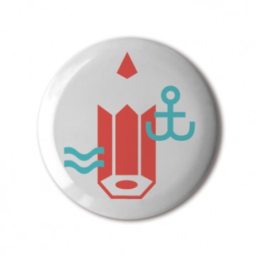 Gift Box: 4 button badges (Ahoi)