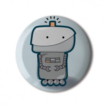 Gift Box: 4 button badges (Plush)