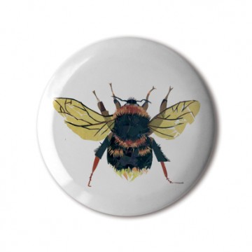 Gift Box: 4 button badges (Animal Collages)