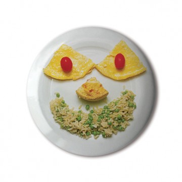 Gift Box: 4 button badges (Food Faces)