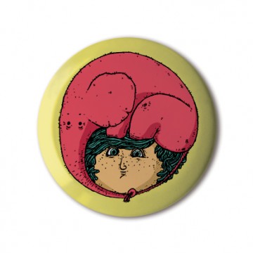 Gift Box: 3 button badges (Animal Hats)