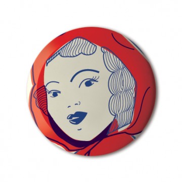 Gift Box: 3 button badges (Retro Portraits)