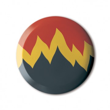 Gift Box: 3 button badges (Fire)