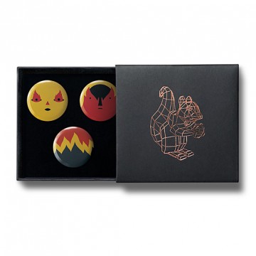 Gift Box: 3 button badges (Fire)