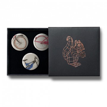 Gift Box: 3 button badges (Bikes)